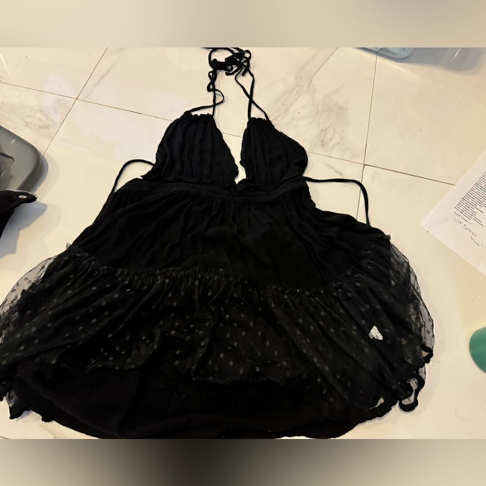 Free people peachy/pinkish dress #17 - Picture 7 of 10